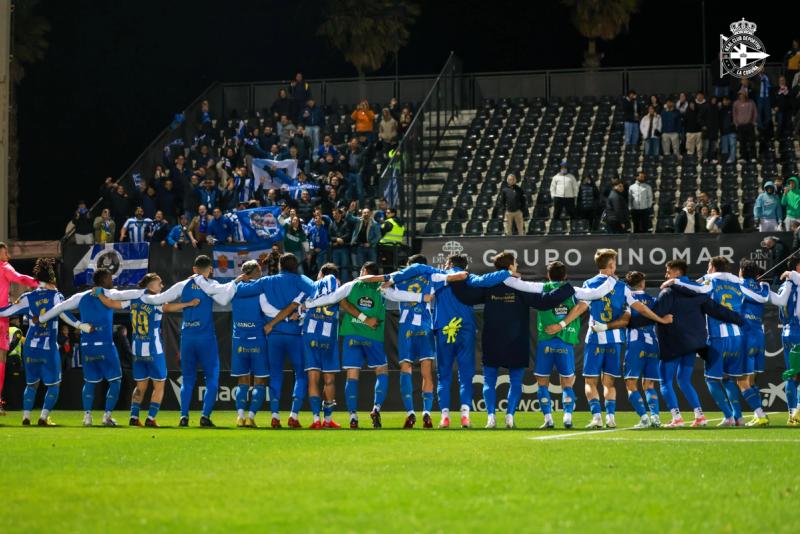 El Dépor saca adelante en Ceuta con un soberbio gol de Altimira en el descuento "un partido de mucho estrés" para recuperar la segunda plaza