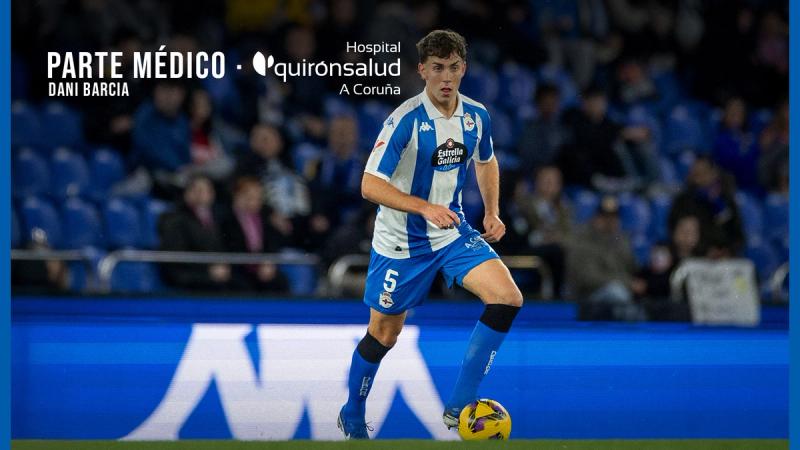 Parte médico de Dani Barcia