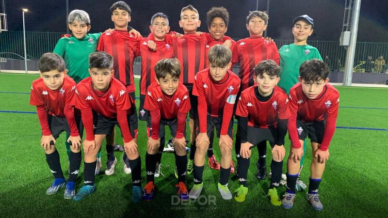 Derrota do Fabril FC Alevín ante o Victoria CF na semifinal do Trofeo Delegación