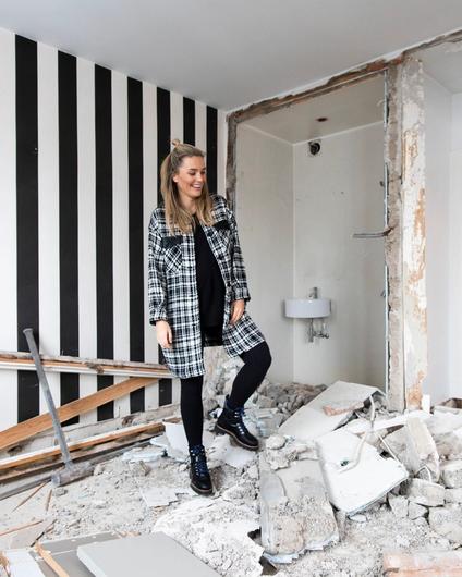 Camilla pihl x Lomundal bygg oppussing riverarbeid
