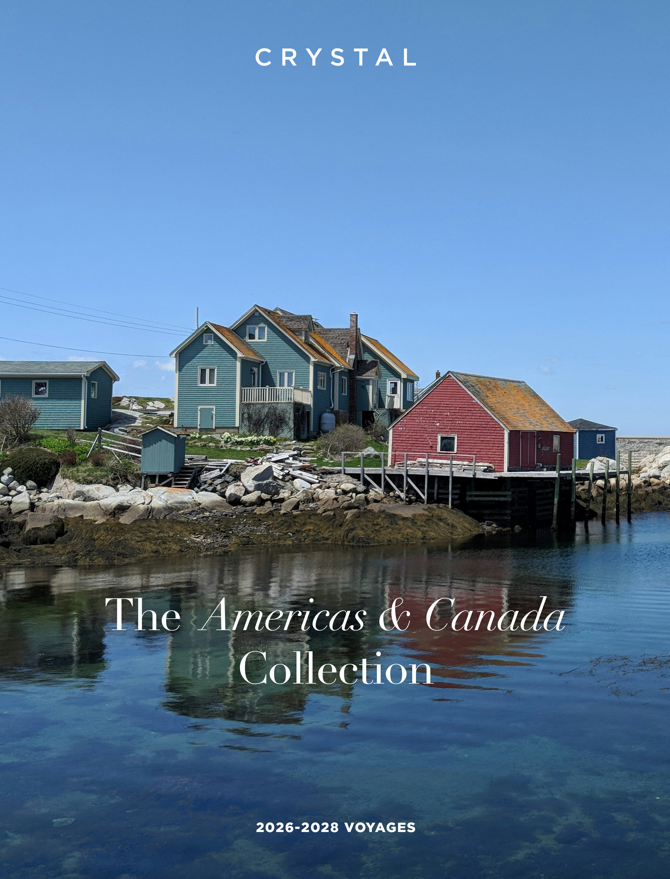 ［新品］Crystal Lake A Collection of Voyages Brochures | Crystal Cruises