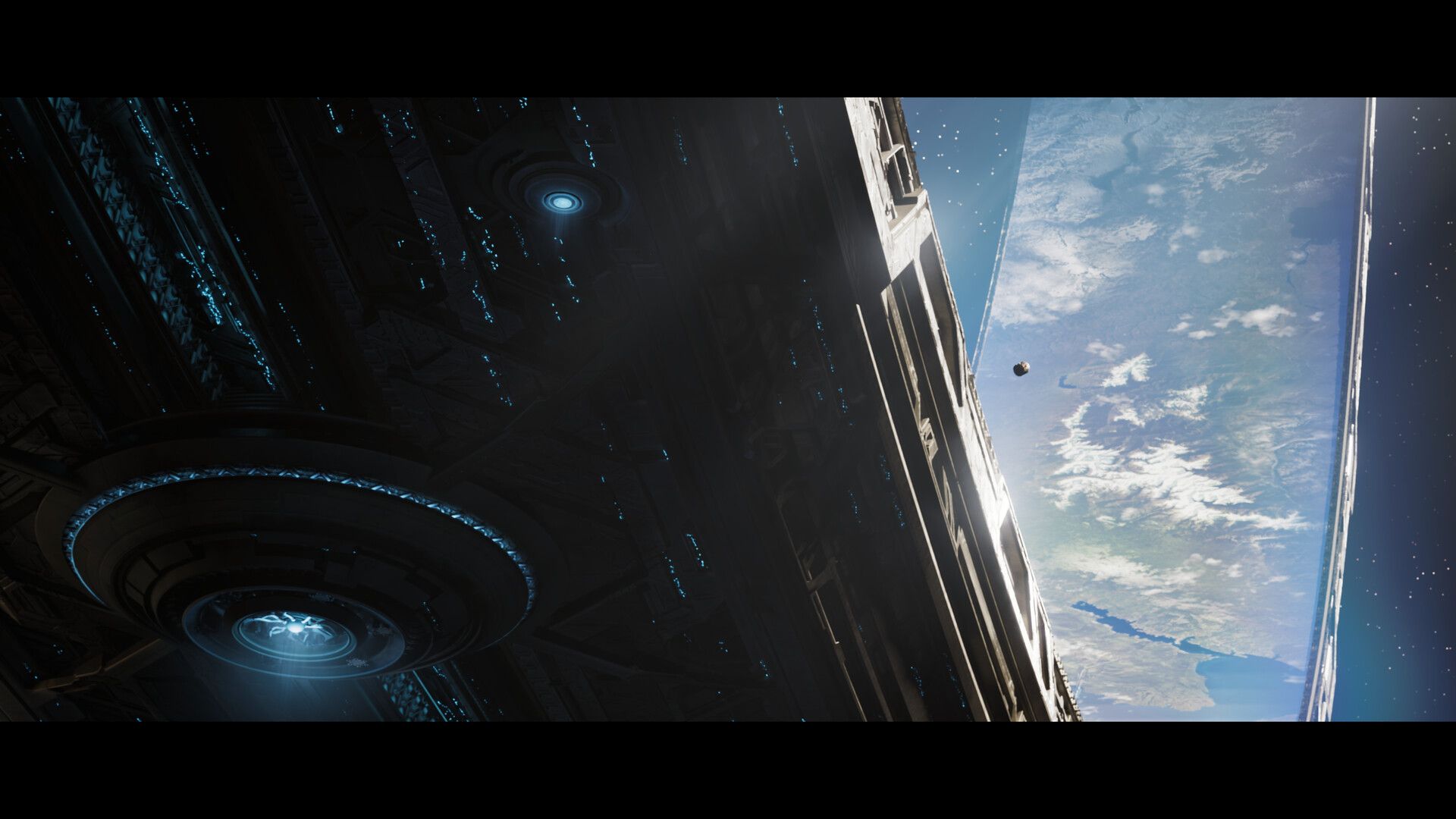 Master Chief on the Halo ringworld in Campaign Evolved