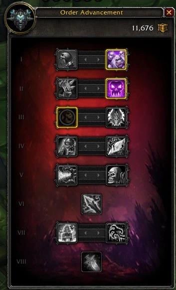 Order Advancement (WoW Classic)