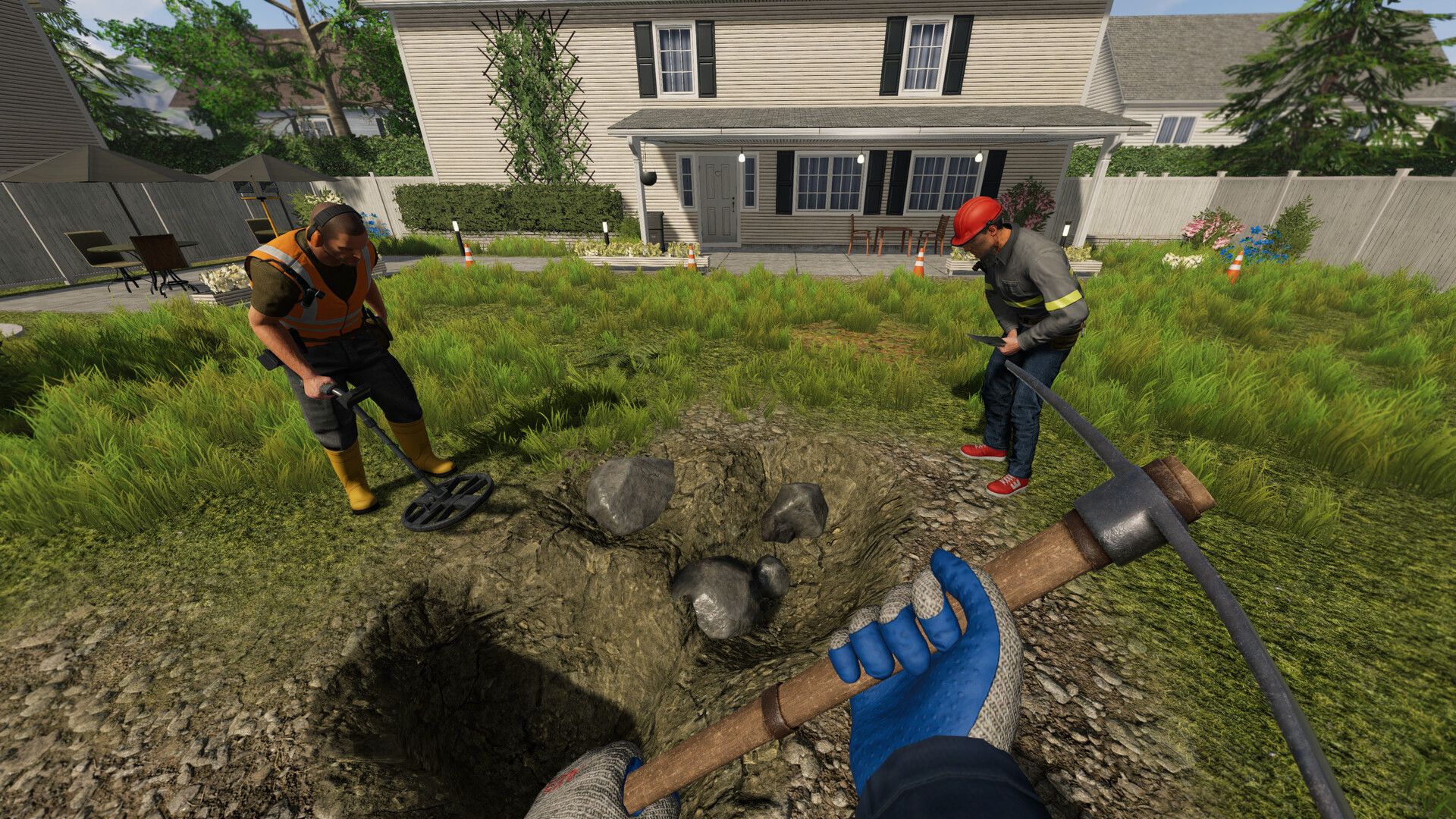 Ore Factory Squad co-op mining and factory-building game key art