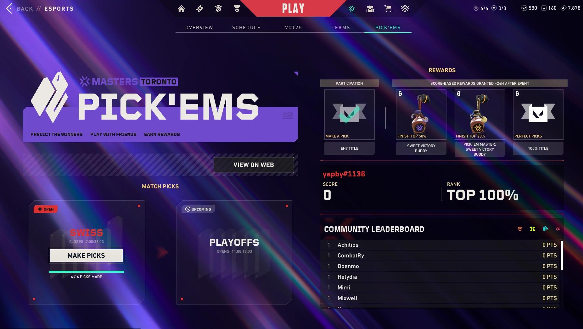 Pick'Ems (Valorant)