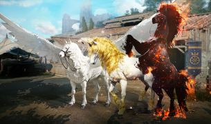 Black Desert Dream Horse Aura and Marni Halloween Events