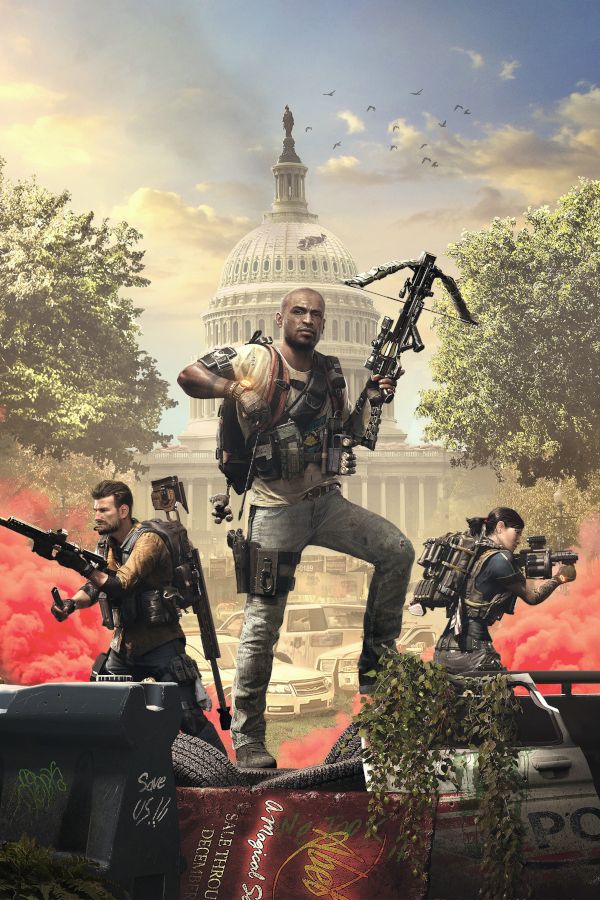 The Division 2 character inventory and gear score screen