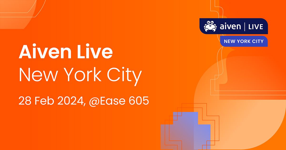 Aiven Live New York City