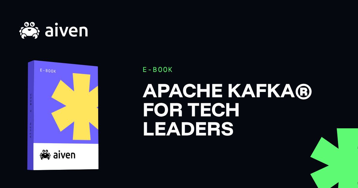 Apache Kafka® for tech leaders illustration