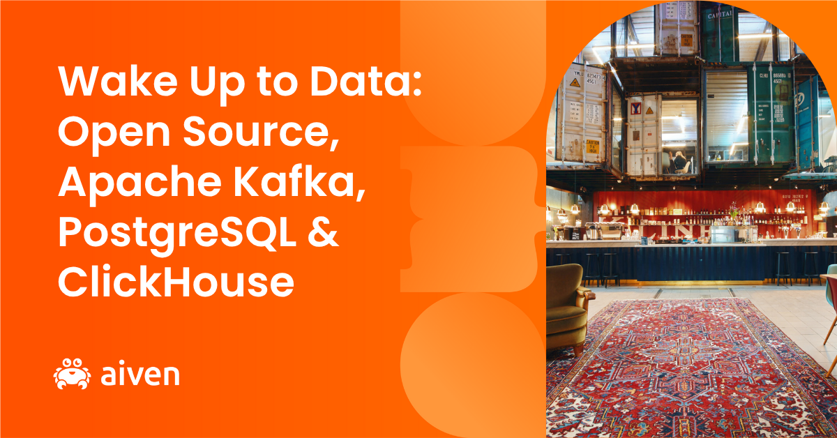  Zurich Data Breakfast: PostgreSQL, ClickHouse & Kafka illustration