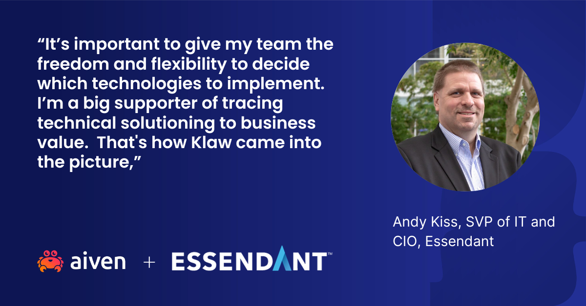 Aiven Customer, Customer Story, Case Study, Use Case, Apache Klaw Use Case, Klaw, Retail, Wholesale
