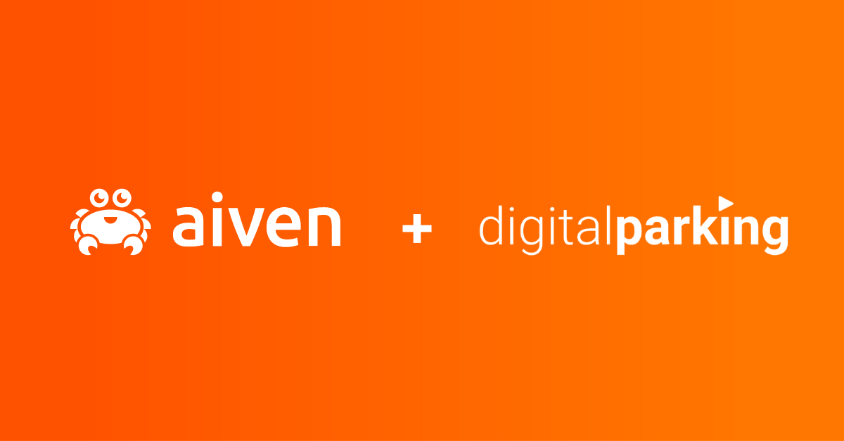 Aiven Customer, Customer Story, Case Study, Use Case, Apache PostgreSQL Use Case, Aiven for PostgreSQL Example, PostgreSQL, Digitalparking
