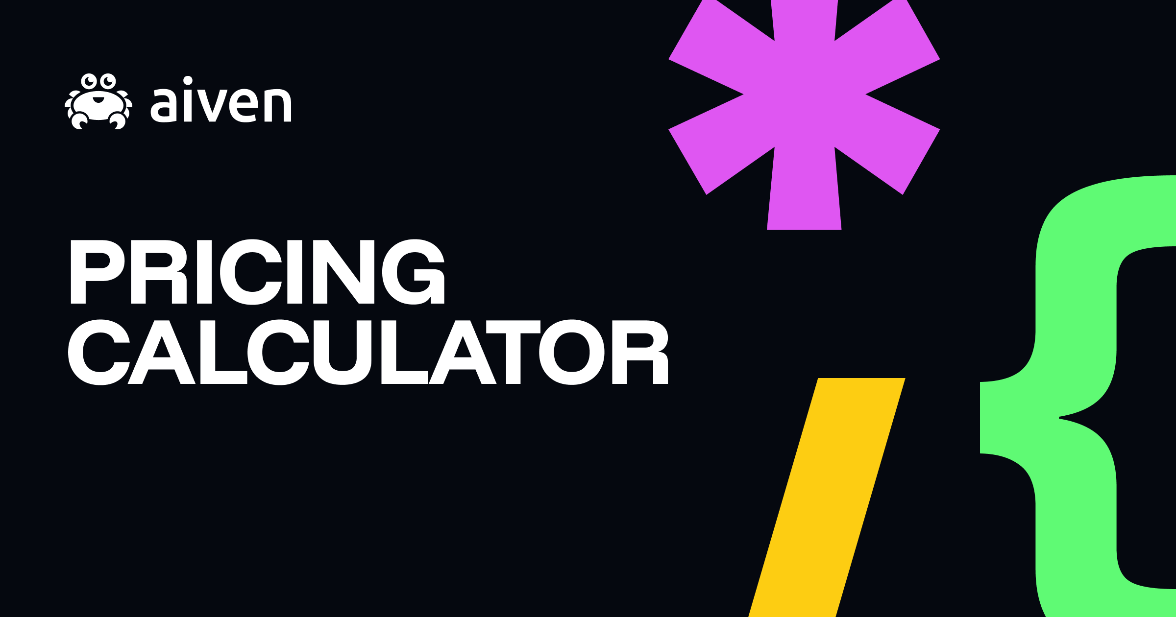 Pricing Calculator illustration