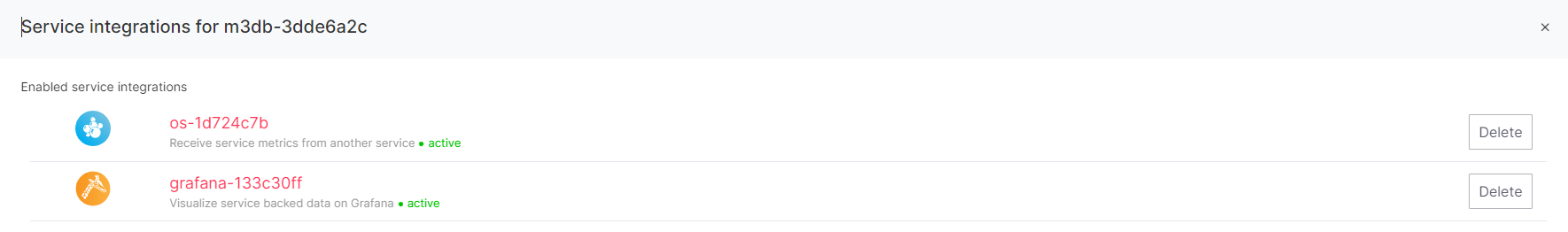 Enabled services 20220913