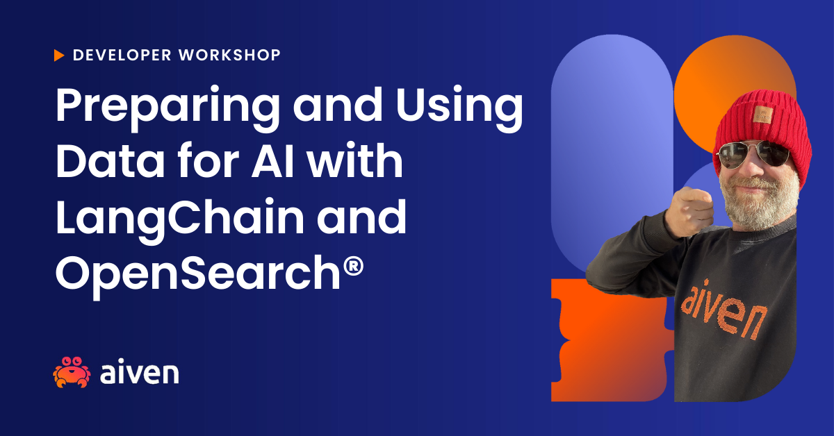 Preparing and Using Data for AI with LangChain and OpenSearch