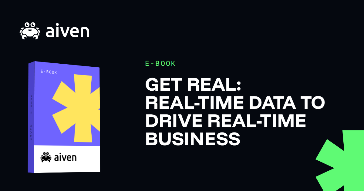 Get Real: Real-time data to drive real-time business illustration
