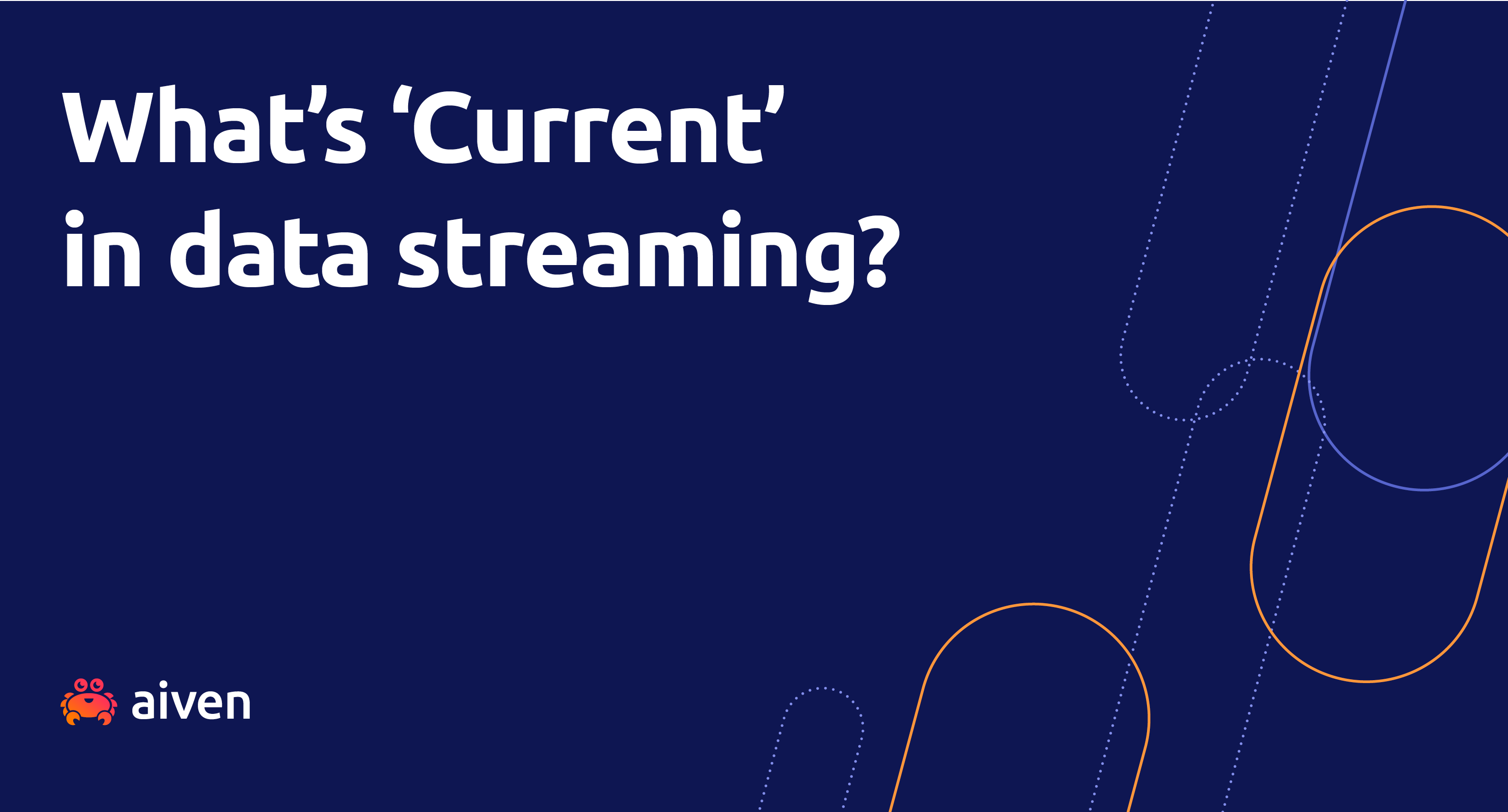 What is 'Current' with data streaming? illustration