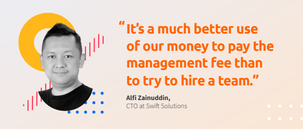 Alfi Zainuddin, CTO at Swift Solutions