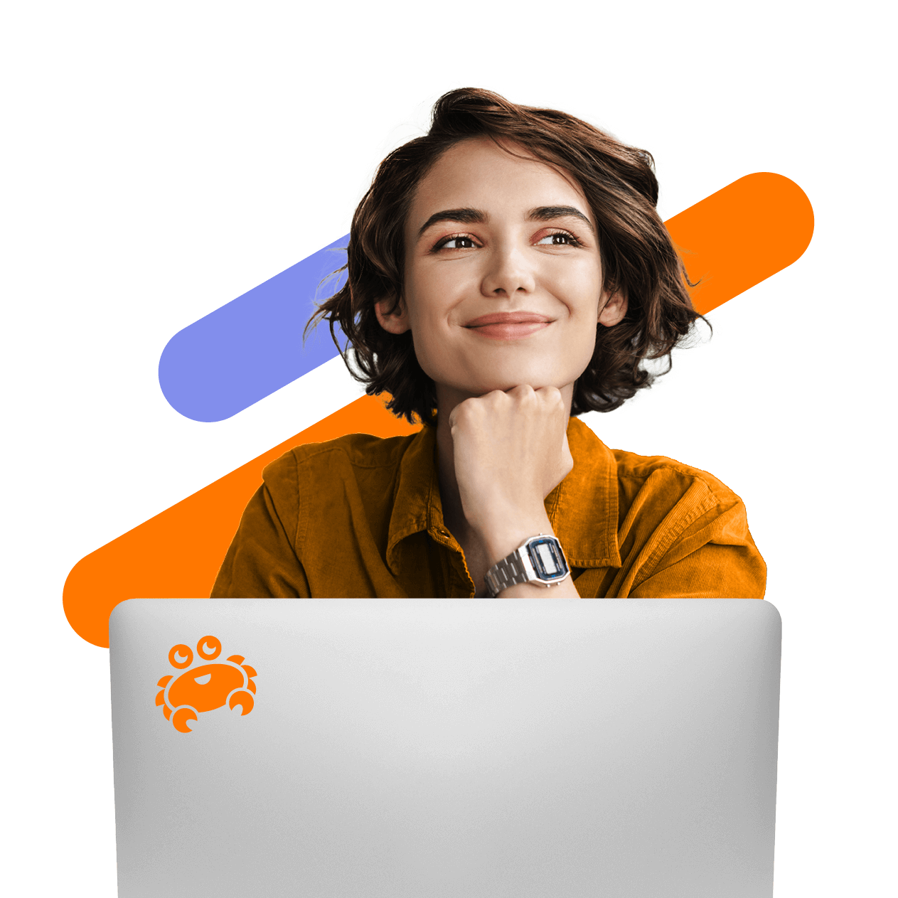 women-front-view-smiling-with-laptop-aiven-sticker.png