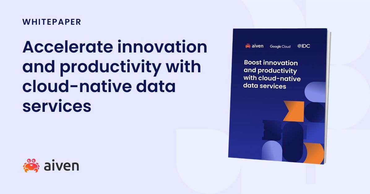 IDC Partner Spotlight: Cloud-Native Trends & Data Management