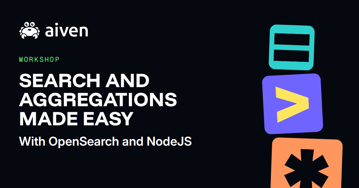 Search and aggregations made easy with OpenSearch and NodeJS illustration