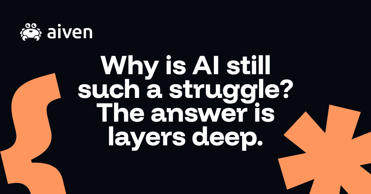 Why is AI still such a struggle? The answer is layers deep. illustration
