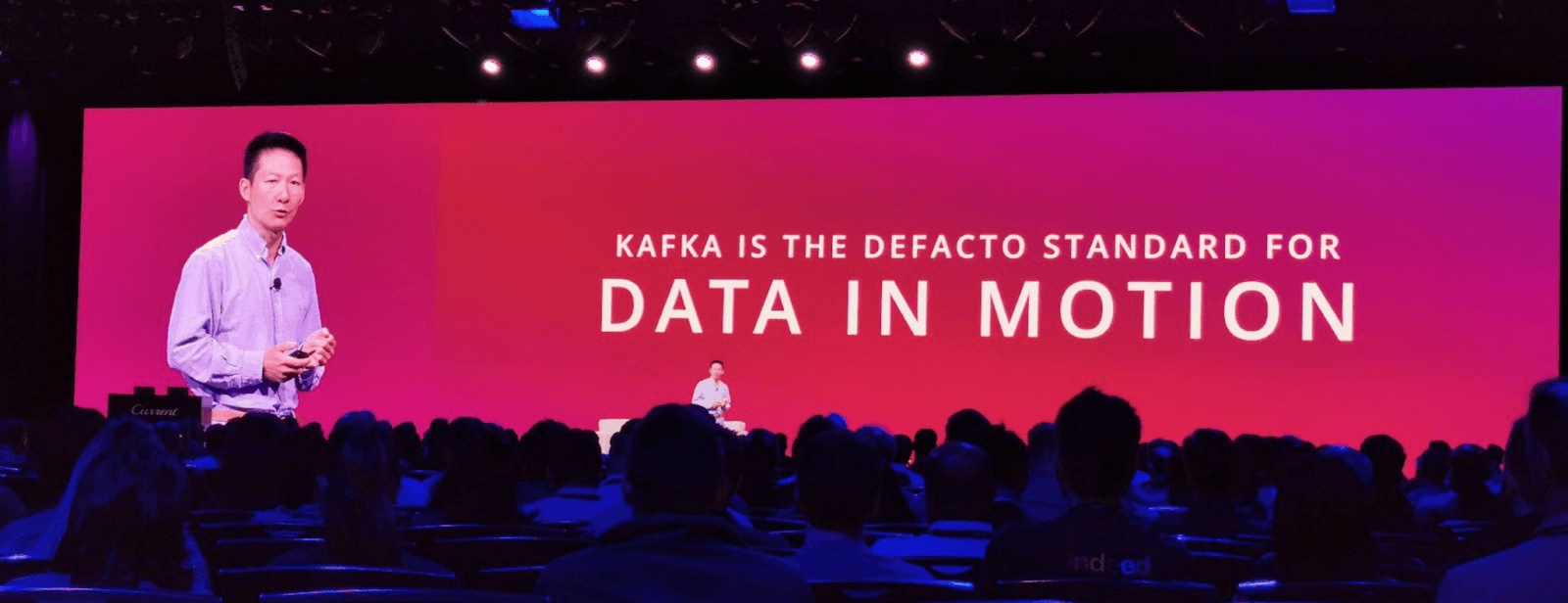 What is 'Current' with data streaming?