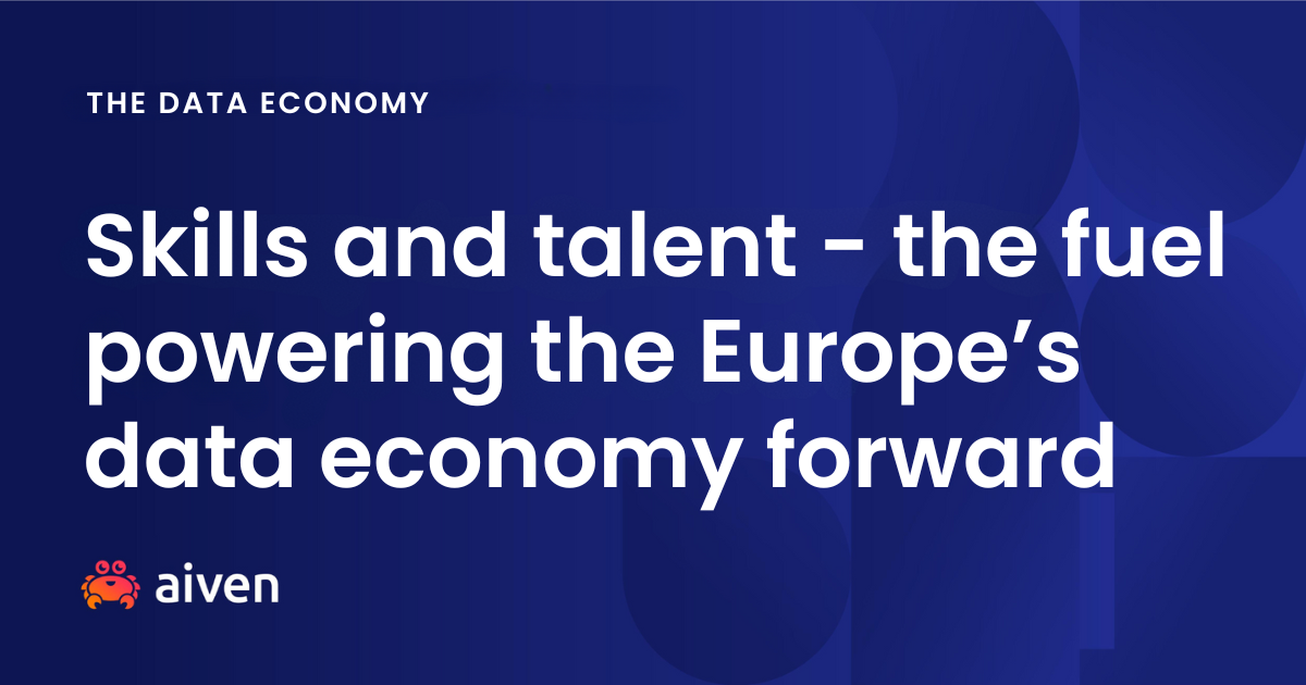 Empowering Europe's Data Economy: The Role of Skills and Talent