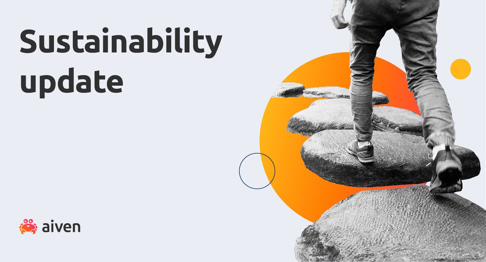 The path to sustainability illustration