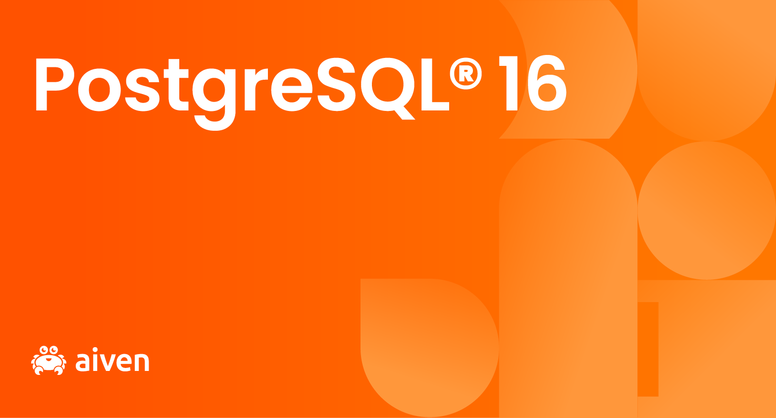 Enhanced performance with PostgreSQL® 16 illustration