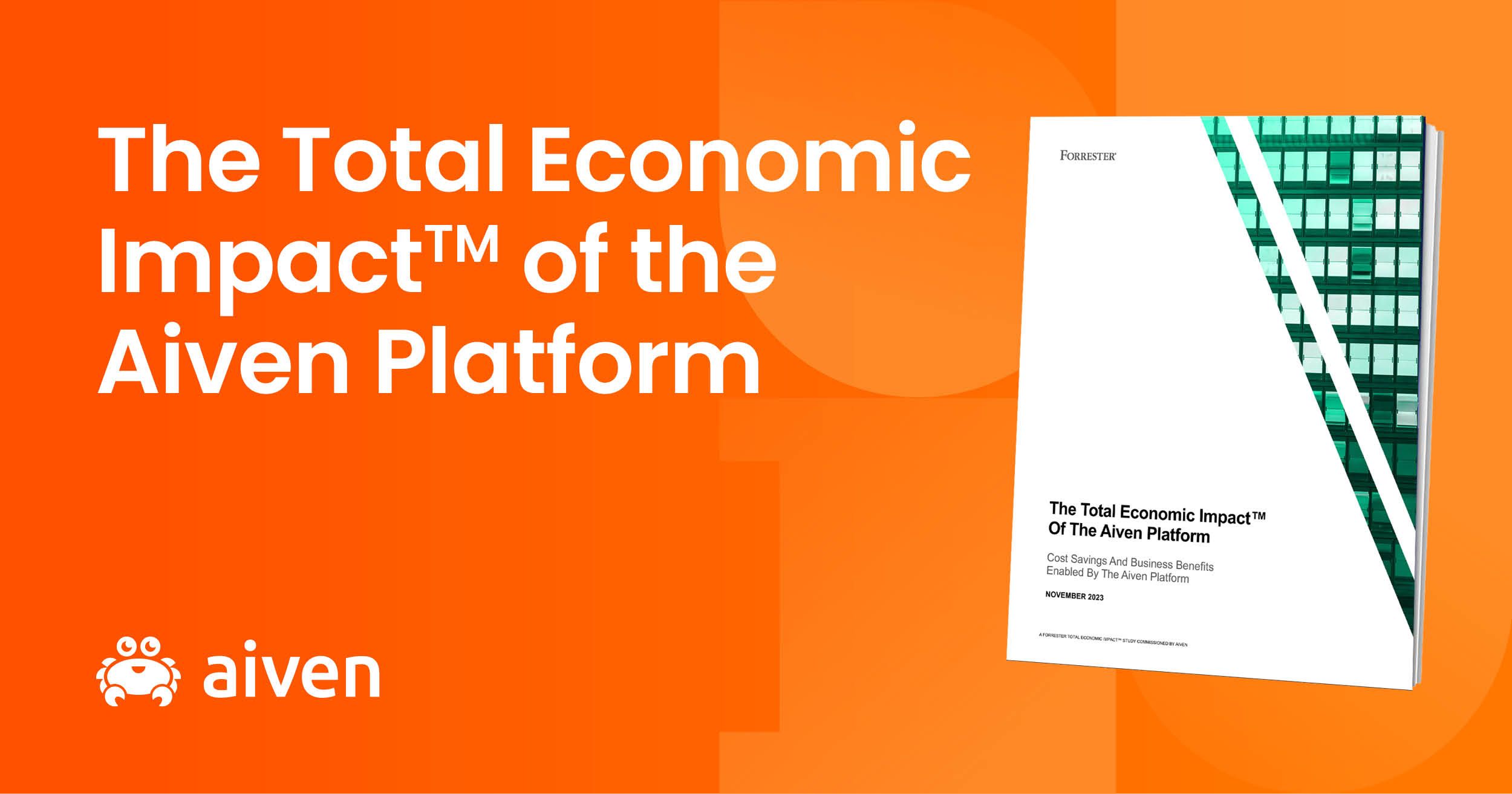 The Total Economic Impact™ Of The Aiven Platform illustration