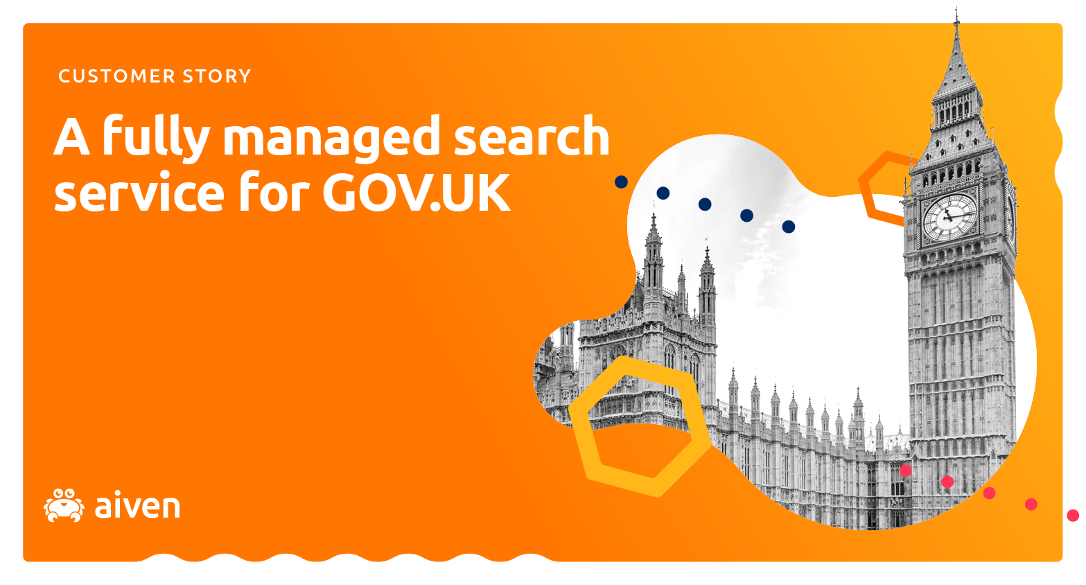 Aiven for OpenSearch was chosen for GOV.UK [Customer Story] illustration