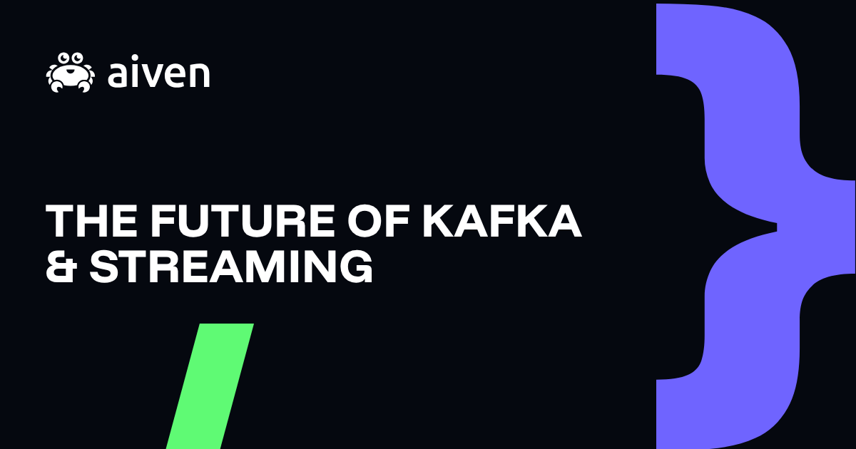 The Future of Kafka & Streaming illustration