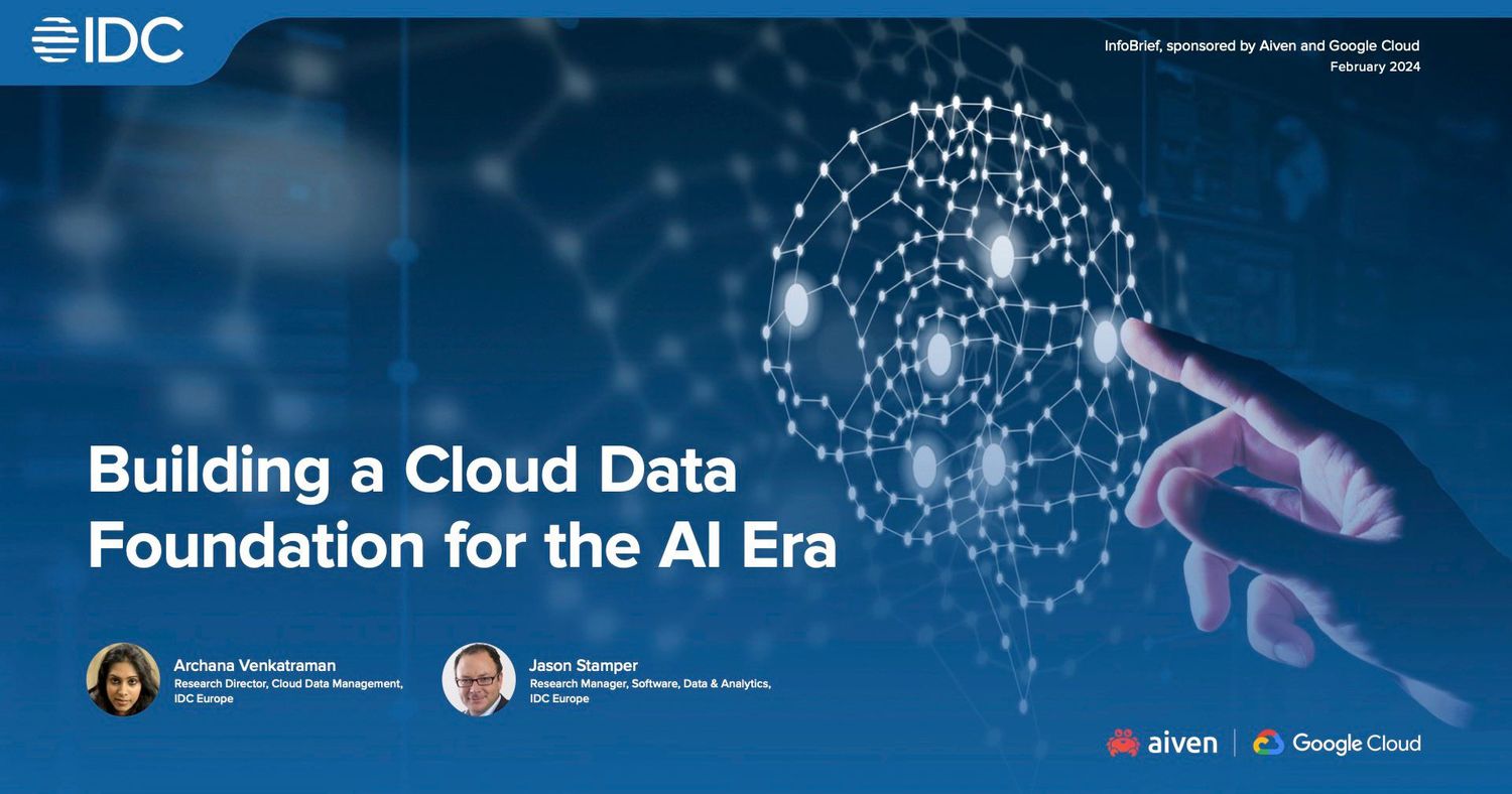Building a Cloud Data Foundation for the AI Era