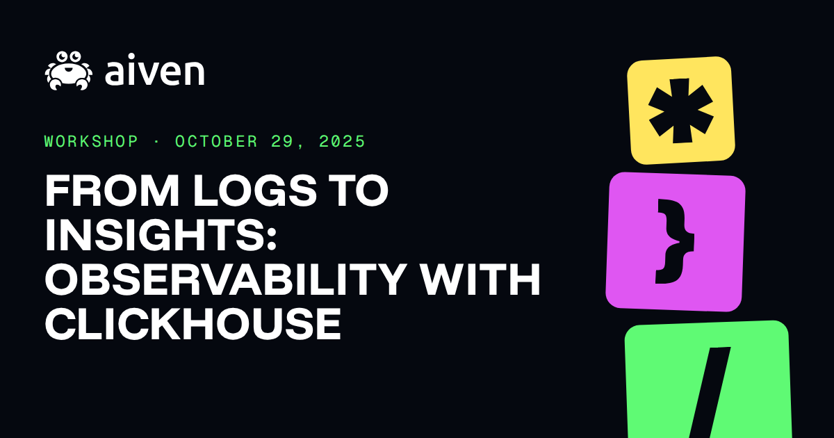 From Logs to Insights: Observability with ClickHouse illustration