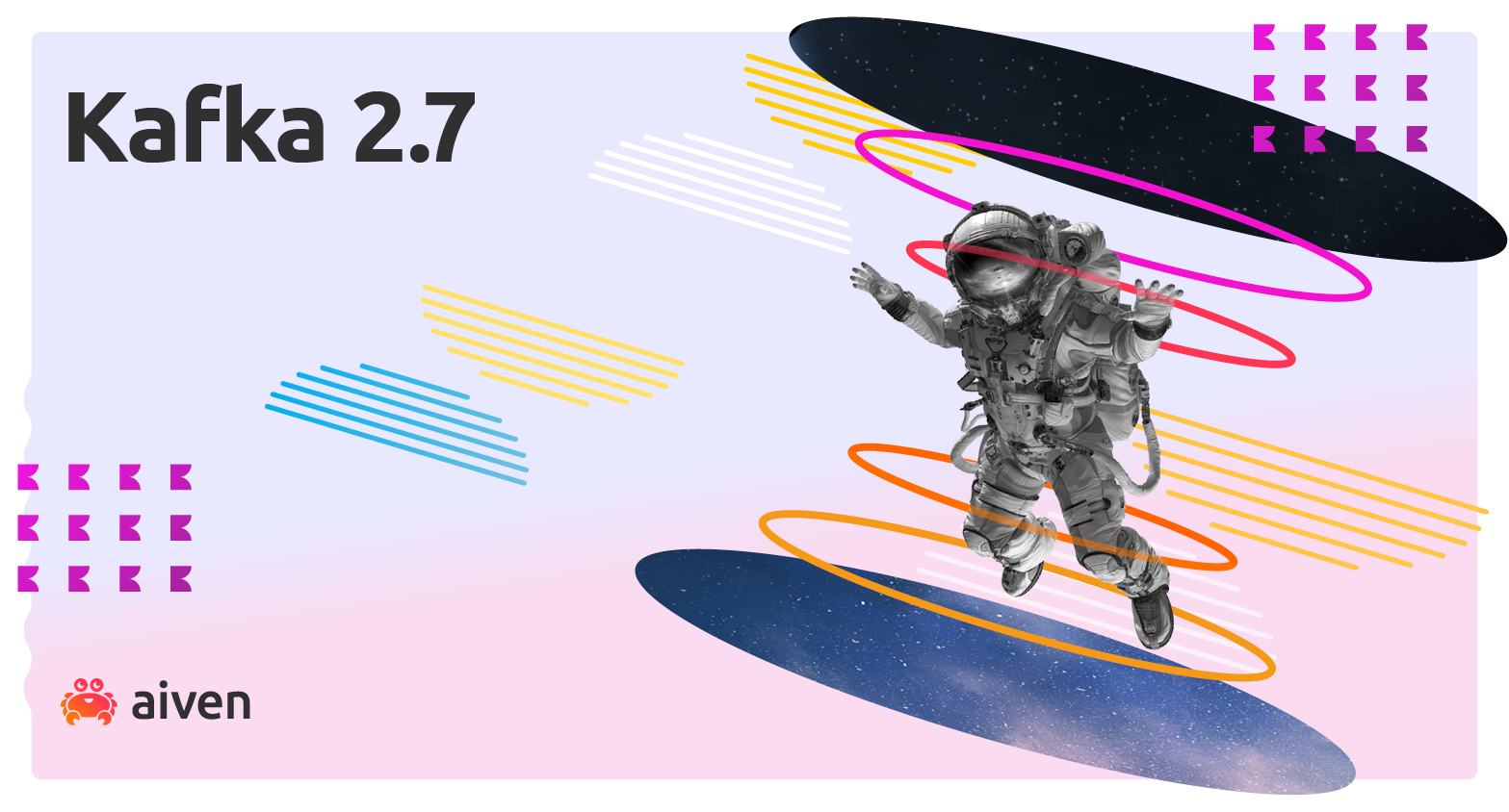 Aiven supports Apache Kafka® 2.7 illustration