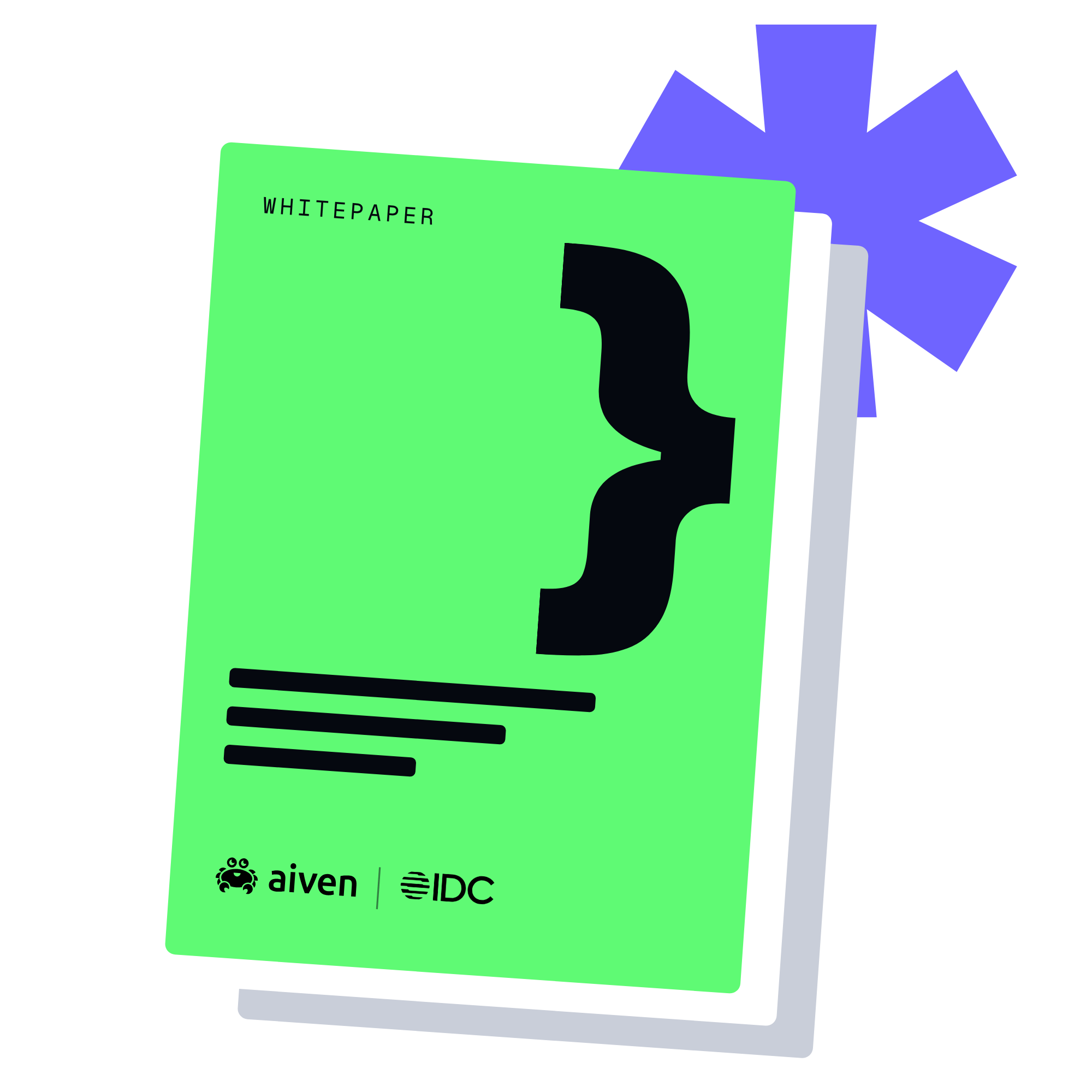 IDC White Paper: The Business Value of Aiven Data Cloud Solutions, white paper cover with the Aiven and IDC logos