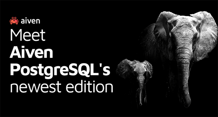 Aiven for PostgreSQL® gets latest update, new features, and plan sizes illustration