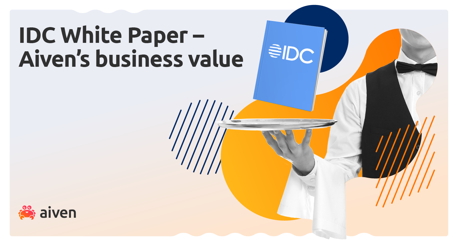 IDC White paper: Aiven's cloud data services bring 340% three year ROI illustration