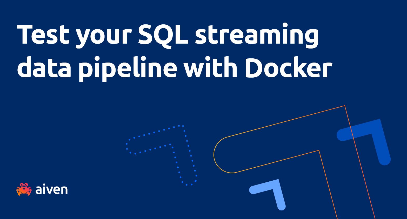 Build a streaming SQL pipeline with Apache Flink and Apache Kafka