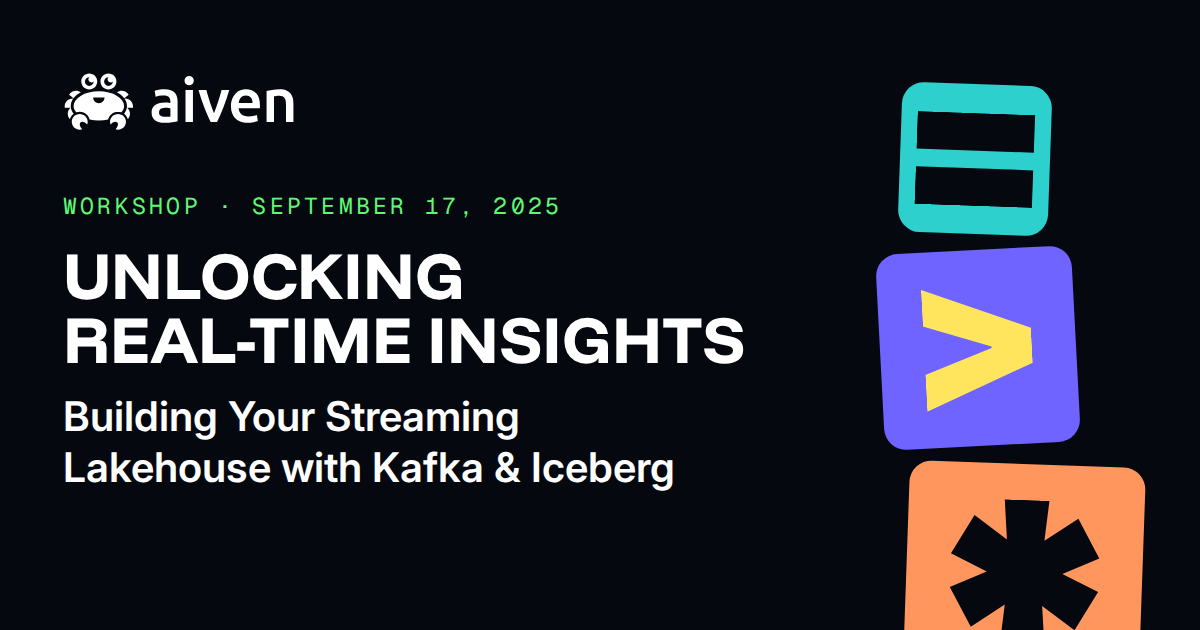 Unlocking Real-Time Insights: Building Your Streaming Lakehouse with Kafka & Iceberg illustration