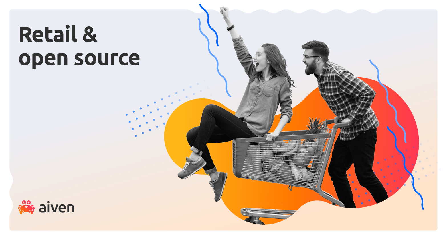Retail and eCommerce can leverage open source cloud technology illustration