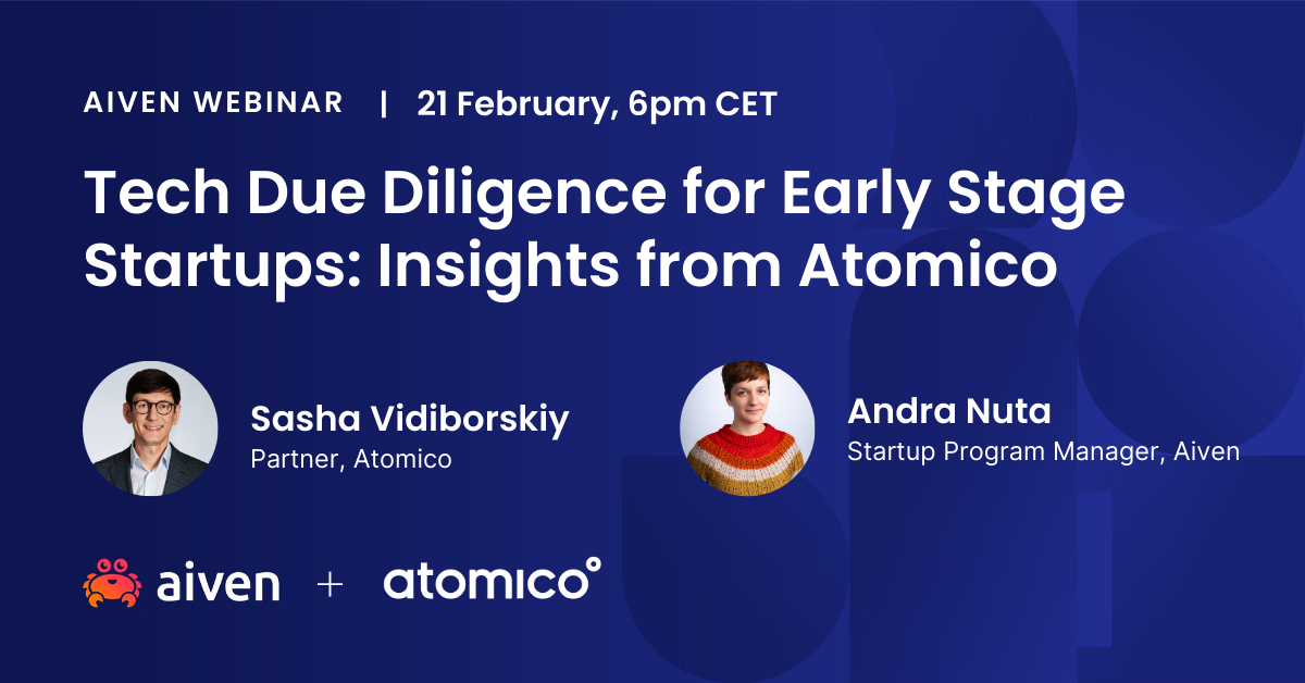 Tech Due Diligence for Early Stage Startups: Insights from Atomico illustration