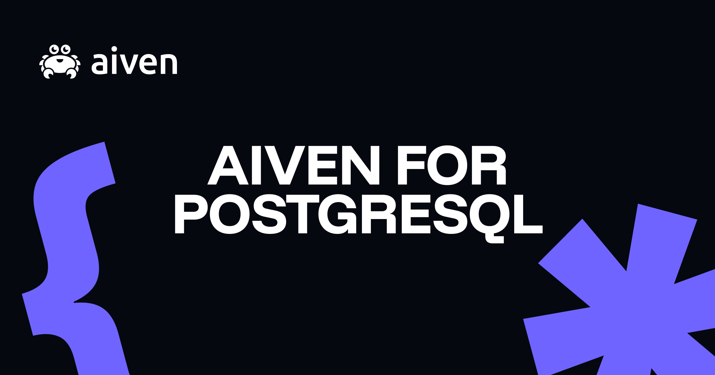 Managed PostgreSQL as a service | Aiven
