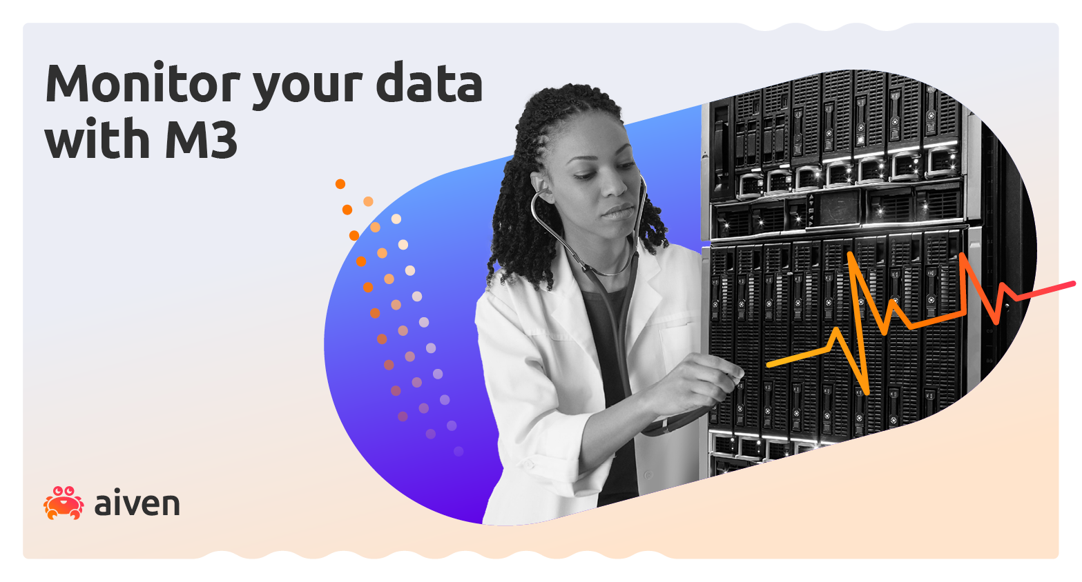 Metrics and graphs with M3 and Grafana illustration