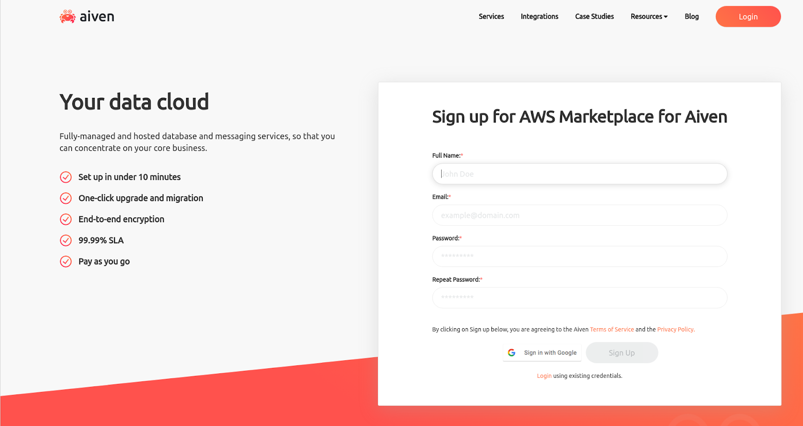 step 4 continued of subscribing for aiven for apache kafka on aws marketplace