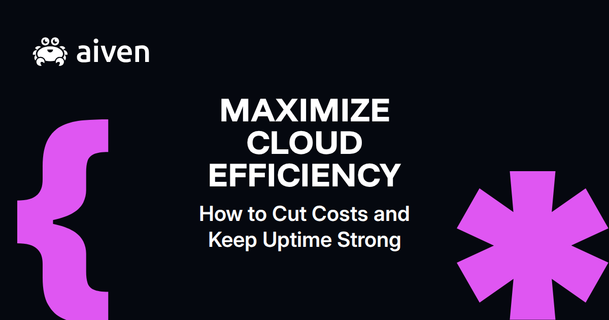 Maximize cloud efficiency: how to cut costs and keep uptime strong  illustration