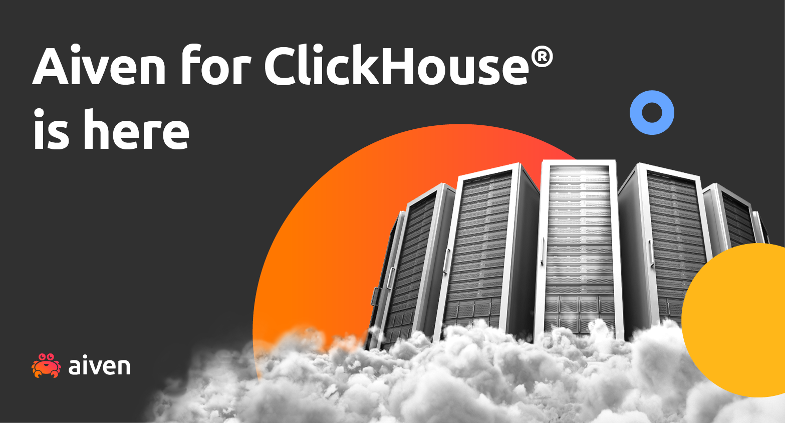 Aiven for ClickHouse® now generally available illustration