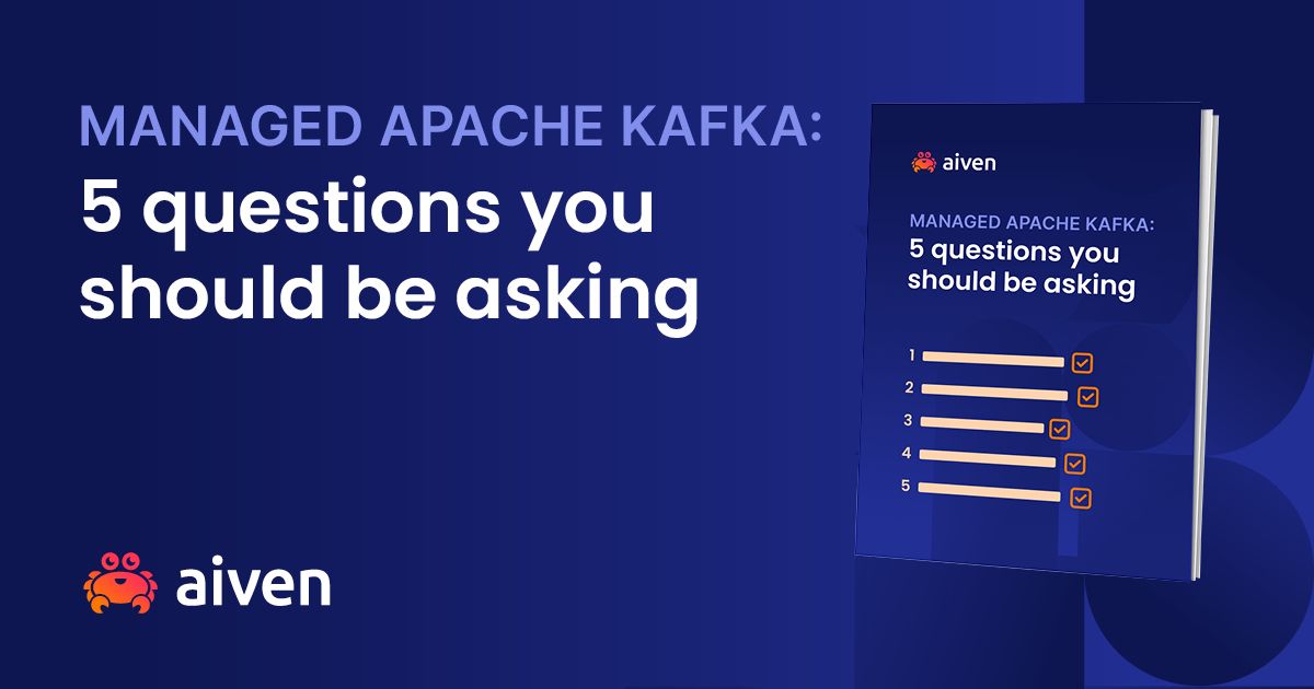 Apache Kafka: Self-Manage or Managed Service?  illustration