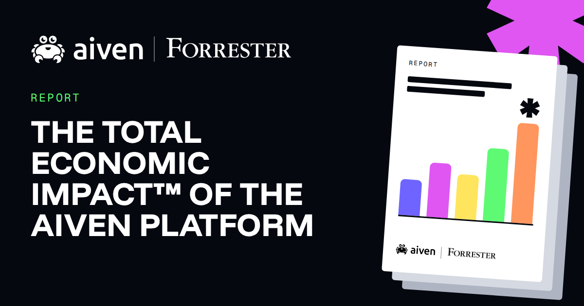 The Total Economic Impact™ Of The Aiven Platform illustration